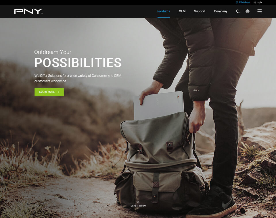 必恩威 網頁設計案例